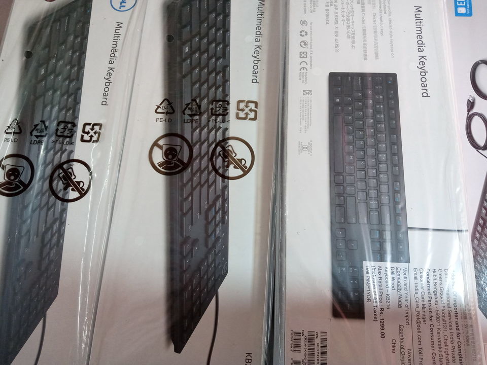 Dell original keyboard uploaded by business on 2/28/2021