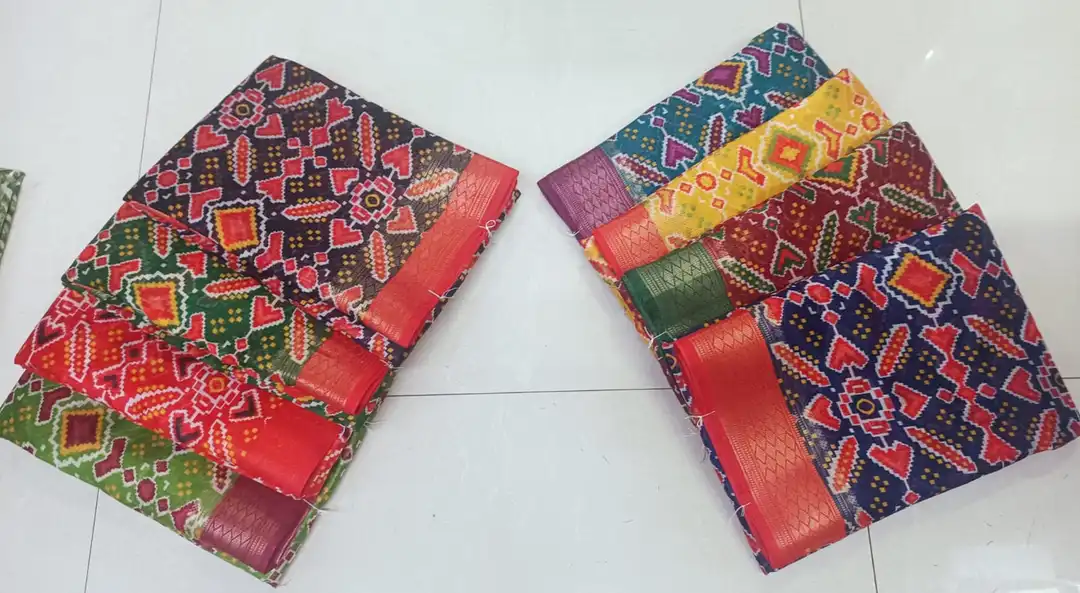 ZARI BORDER COTTON SAREES uploaded by business on 3/23/2023