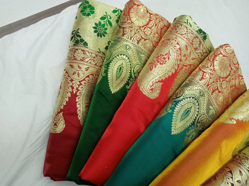 Katan (satin silk) uploaded by Jalan fashion saree menufecturer on 3/23/2023
