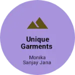 Business logo of Unique garments