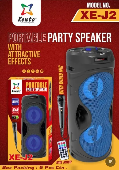 Party speaker XE-J2 uploaded by VERMA MOBILE CARE on 3/23/2023