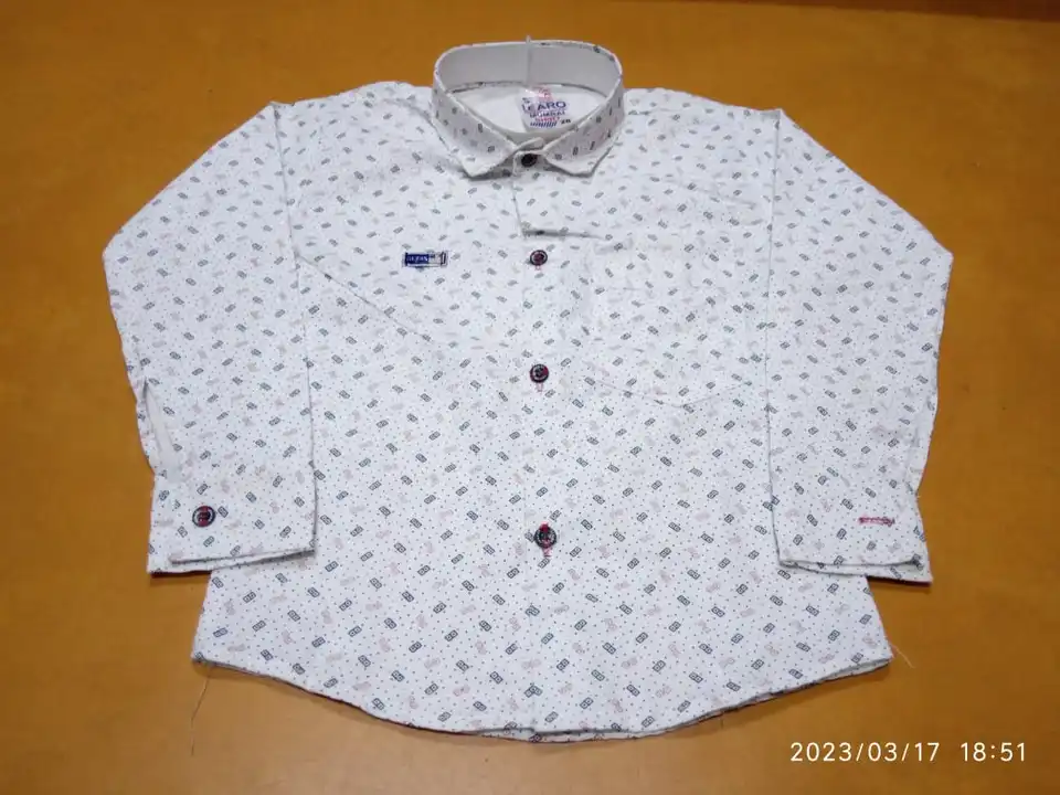 26 to 36   unique printed shirt  uploaded by business on 3/23/2023