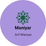 Business logo of Maniyar