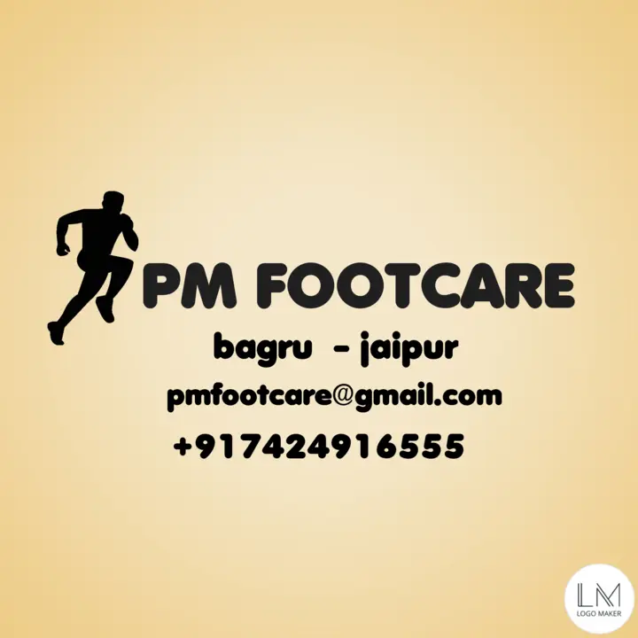 Visiting card store images of Pm footcare