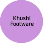 Business logo of Khushi footware
