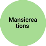 Business logo of MansiCreations 