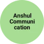 Business logo of Anshul communication based out of Kangra