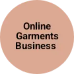 Business logo of Online garments business