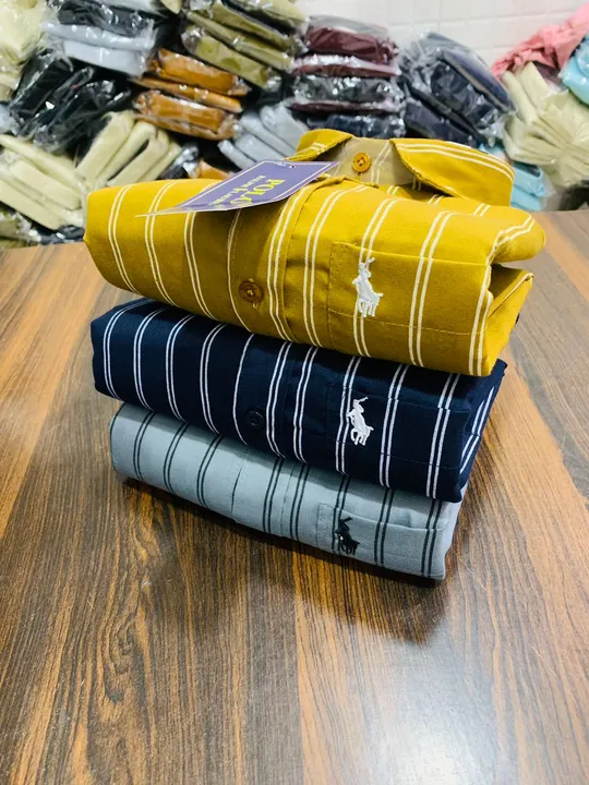 Us polo print and line shirt premium quality  uploaded by Panther garments - manufacturing  on 3/23/2023