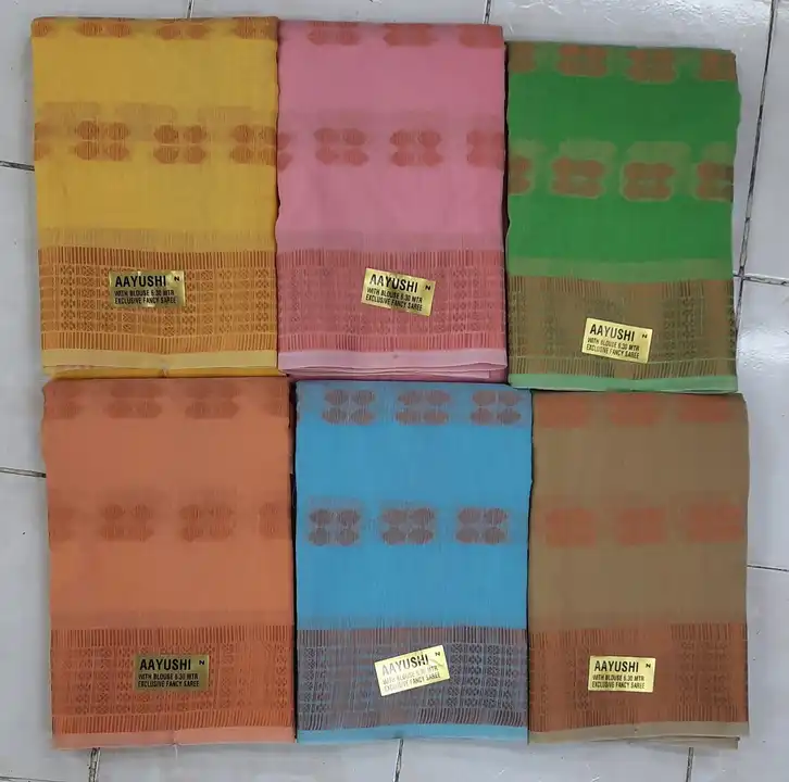 Cotton sarees  uploaded by Sai prem sarees 9904179558 on 3/23/2023