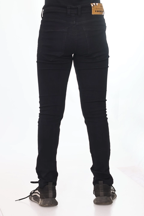 Jet black jeans uploaded by business on 3/23/2023