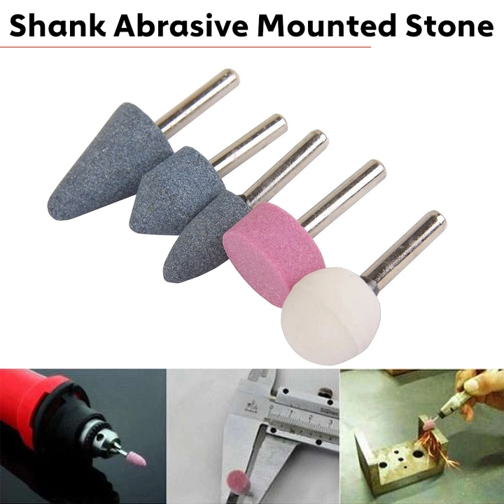 412 -5 Pcs Shank Abrasive Mounted Stone uploaded by DeoDap on 3/23/2023