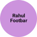 Business logo of Rahul footbar