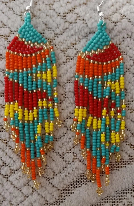 Beaded Earrings  uploaded by Delhi Artificial Jewellery on 3/23/2023