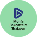 Business logo of Mom's bakeaffairs shajapur