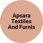 Business logo of APSARA TEXTILES AND FURNISHINGS