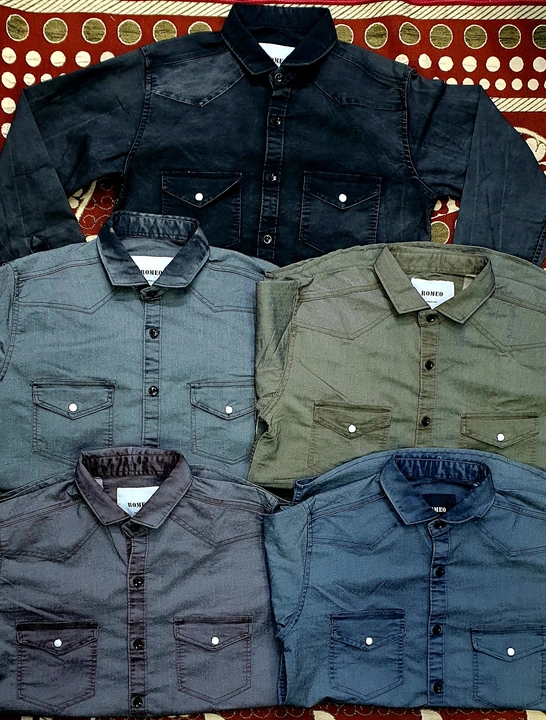 Double pocket cargo shirts  uploaded by Aliff Garments on 4/28/2024