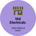 Business logo of MD ELECTRICALS