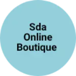 Business logo of SDA online Boutique