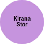 Business logo of KIRANA stor