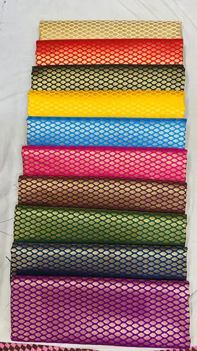 Baranasi katan Silk brocede fabric  uploaded by Silko Tex  on 3/23/2023