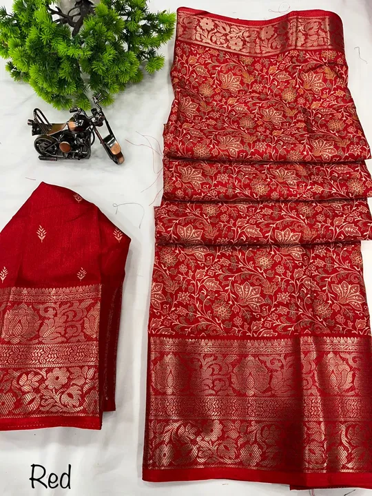 Dola silk saree uploaded by PAL BROTHER on 3/23/2023