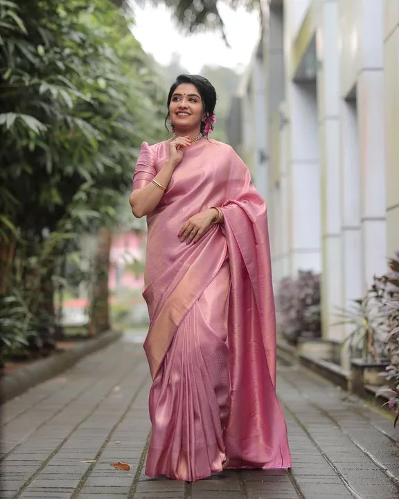 Silk soft saree  uploaded by PAL BROTHER on 3/23/2023