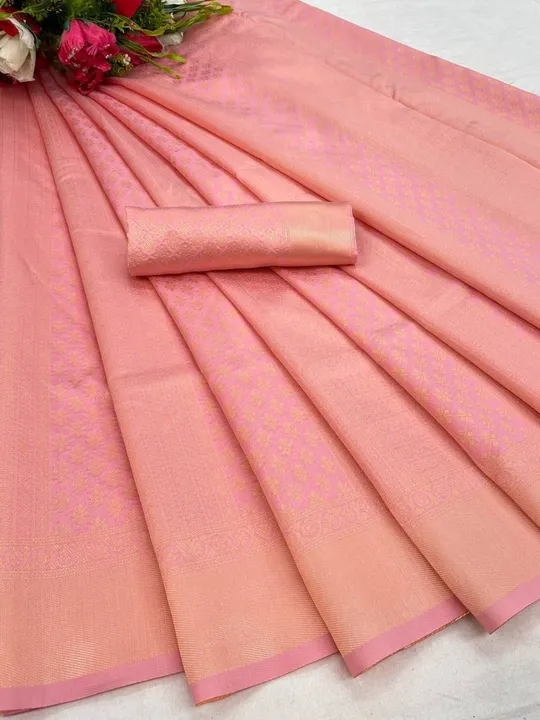 Silk soft saree  uploaded by PAL BROTHER on 3/23/2023