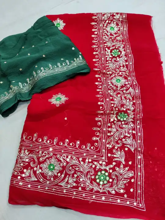 Pure heavy kasab work saree uploaded by Mayra creations on 3/23/2023
