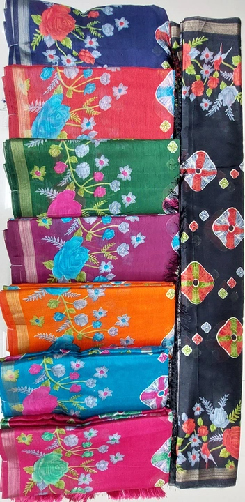 Peeny cotton with zalar uploaded by Vishwa ratna fashion on 3/23/2023