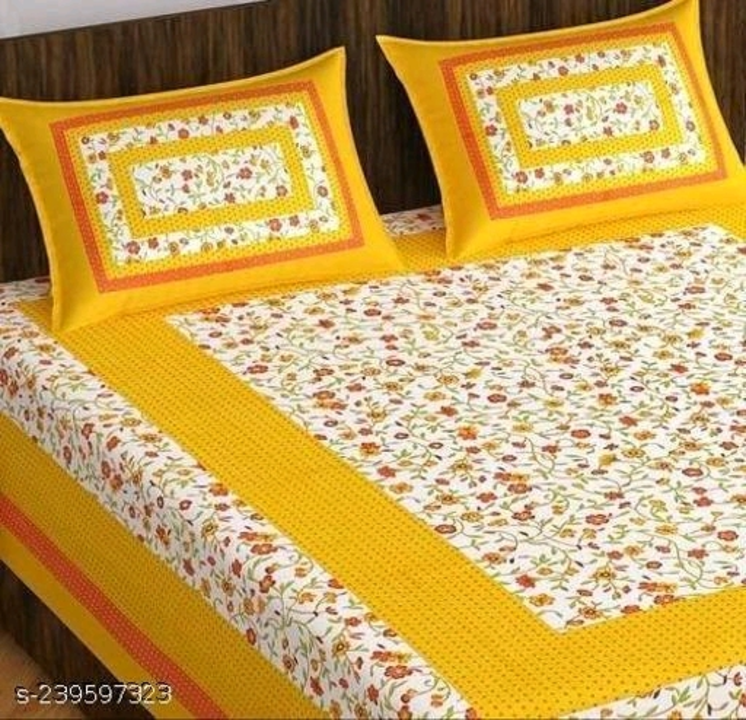 Jaipuri bedsheet for cotton bedsheet double  uploaded by Jaipur prints  on 3/23/2023