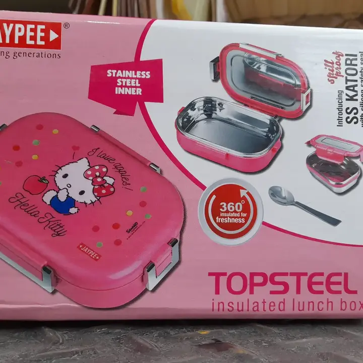 Post image Jaypee and dubblin lunch box 
In outer part there was plastic and under part there is steel
 leak proof 
If you buy this in bulk contact us we will give better price
If you buy this in bulk contact us we will give better price
Contact details 
Nitin jain          9897200811
Divyam jain     7456001372