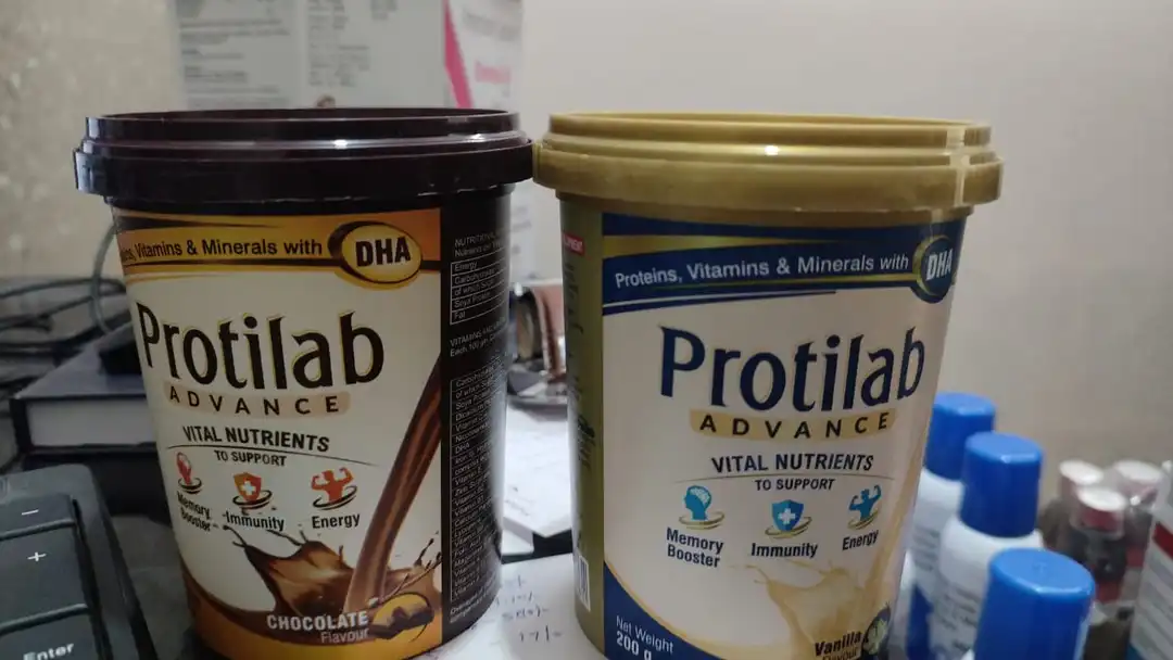 Protine Powder + vitamin+ DHA uploaded by Shri Girirajji Pharma Co. on 3/23/2023