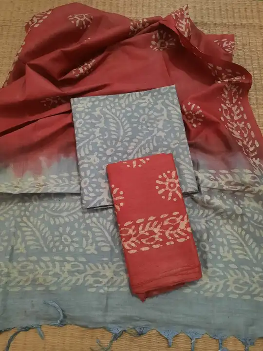 Batik print suit  uploaded by Ahmed handloom silk fabric on 5/30/2024