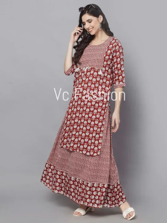 Skirt and kurti images uploaded by Aayan fashion on 3/23/2023