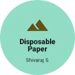 Business logo of Disposable paper plate manufacturer