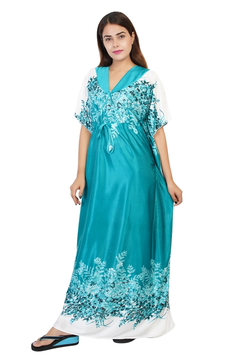 Product image of Kaftan Style Nighty for women Size-L,XL, price: Rs. 230, ID: kaftan-style-nighty-for-women-85c2a049