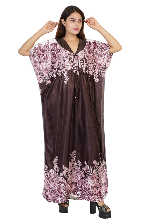 Product image of Kaftan Style Nighty for women Size-L,XL , price: Rs. 230, ID: kaftan-style-nighty-for-women-75eadf49