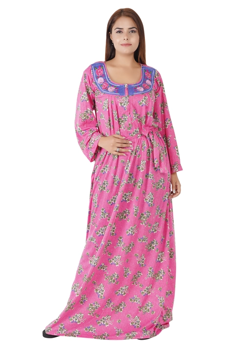 Hosiery Cotton Printed Nighty Size-L,XL uploaded by Bhavya Sales and Marketing on 3/23/2023