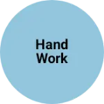 Business logo of Hand work