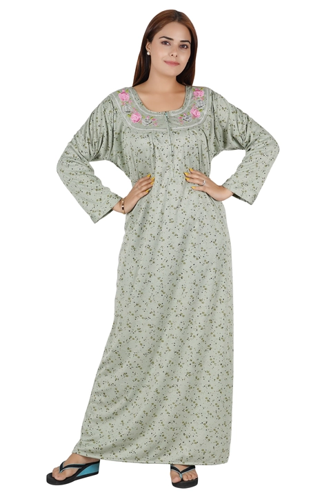 Hosiery Cotton Printed Nighty  uploaded by Bhavya Sales and Marketing on 3/23/2023