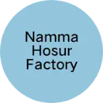 Business logo of Namma Hosur factory out wholesale Sri Balaji assoc