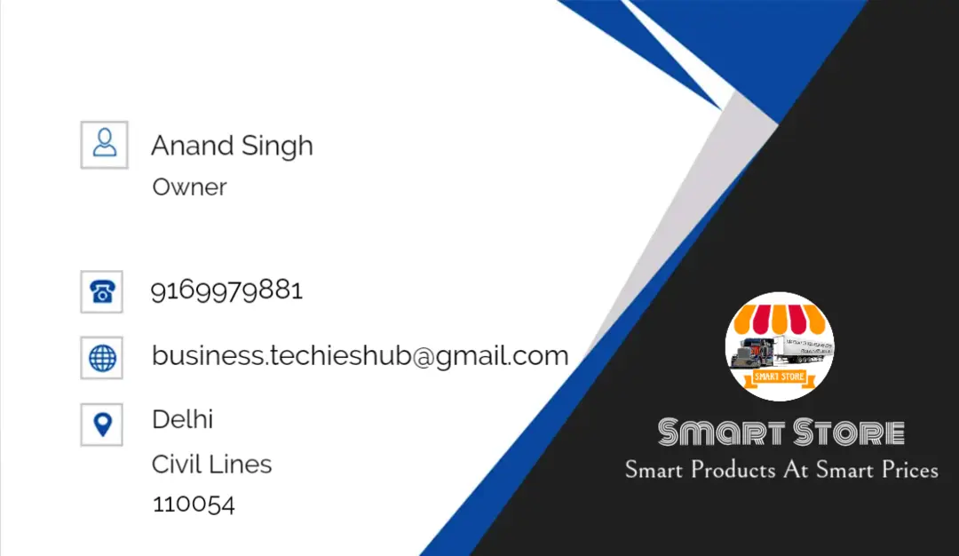 Visiting card store images of Smart Store