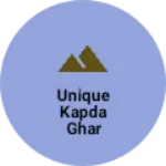 Business logo of Unique kapda ghar