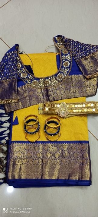 Banarsi silk saree uploaded by business on 2/28/2021