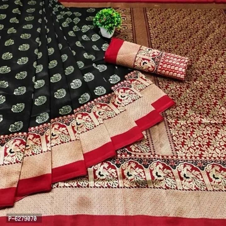 Beautiful Cotton Silk Saree with Blouse piece

 Fabric:  Cotton Silk

 Type:  Saree with Blouse piec uploaded by Digital marketing shop on 3/24/2023