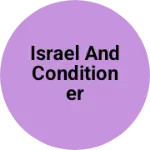 Business logo of Israel and conditioner