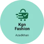 Business logo of Kgn fashion store
