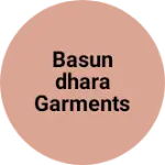Business logo of Basundhara garments 7370083902