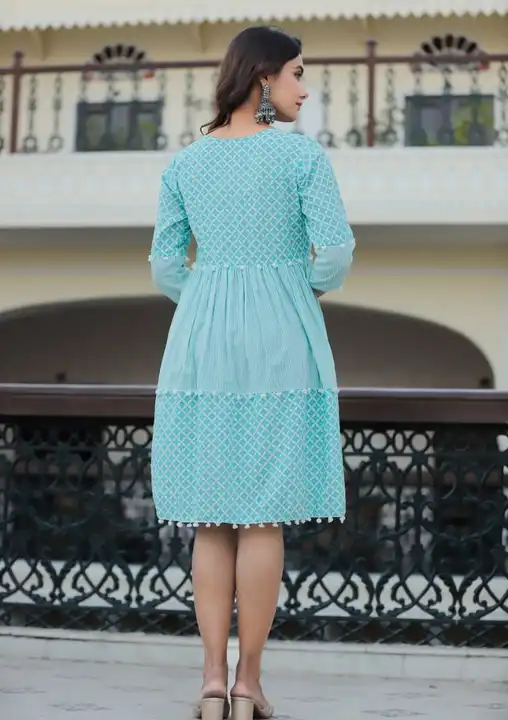 reyon middy dress uploaded by Rk rama print on 3/24/2023